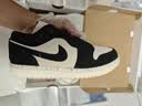 耐克（NIKE） 女鞋男鞋 AIR JORDAN 1 LOW AJ1 休闲鞋运动鞋低帮板鞋 DC0774-003 奥利奥泼墨 36.5 实拍图