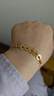 周大生黄金手链五帝钱手链好运自带送女友生日纪念情人节礼物 约6g 实拍图