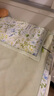 罗莱家纺 A类花卉冰丝席【可机洗】抗菌防螨凉感席两件套 绿120*200 实拍图
