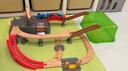 Hape木质火车轨道 儿童火车拼装积木亲子互动 男女孩玩具礼物 小镇运输收纳套+赠电动火车头 3-6Y 实拍图