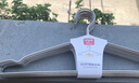 第6金（DEMETAL）不锈钢衣架304晾衣架加粗衣服架挂钩晒衣架防风内衣服挂架子衣撑 4MM特粗（45cm衣架）304不锈钢 10个装 实拍图