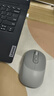 联想（Lenovo）小新M2双模无线蓝牙鼠标 可充电长续航 轻音便携 类肤手感 舒适办公鼠标 电脑笔记本平板鼠标 灰 实拍图