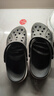 卡骆驰crocs洞洞鞋贝雅卡骆班轻便耐磨一脚蹬休闲鞋|205089 黑色/白色-066 41 /42(260mm) 实拍图