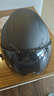 Andes HELMET3c认证电动摩托车头盔男四季女士夏季头盔安全帽四季通用夏天半盔 哑黑黑茶短【升级3C款】 均码 实拍图