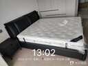 法莎蒂国家补贴现代简约进口牛皮大气1.5米床轻奢婚床意式主卧软包床 头层牛皮单床+7星羊绒床垫+单柜 (豪华版15cm排骨架)1.8*2m框架 实拍图