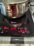 美的（Midea）家用电磁炉电陶炉电池炉2200W大功率猛火新型电磁灶一体微晶面板爆炒炒菜智能定时火锅炉MC-22MB06 实拍图
