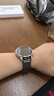竞技者适于华为手表表带watch4/Pro/watch5/GT5/GT4/GT3/GT2磁吸金属不锈钢保时捷手表带男款编织配件 钛金灰-编织链式22mm接口 实拍图