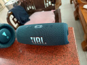 JBL CHARGE5【国家补贴】冲击波五代 便携蓝牙音箱+低音炮 户外防水防尘音响 增强版赛道扬声器  蓝色 实拍图
