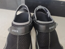 卡骆驰（crocs）激浪男鞋网面透气户外凉拖拖鞋沙滩鞋凉鞋 205289-001 M8 实拍图