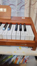 贝琪（Betsy）BJD-01儿童小钢琴0-3岁早教玩具乐器37键宝宝电子琴儿童节礼物 木纹棕-37键-双蓝牙 实拍图