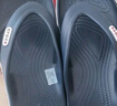 卡骆驰（CROCS）贝雅卡骆班人字拖鞋|205393 深蓝/辣椒红-4CC 41/42(260mm)  实拍图