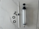 大针筒式吸注两用换油工具针筒式加注器抽油器换抽机油刹车油工具 针筒式抽加两用加油器(200ML) 实拍图