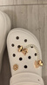 crocs檀健次推荐款经典泡芙洞洞鞋|207521 骨白色-2Y2 39(240mm) 实拍图
