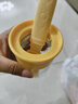 拜杰油刷一体瓶食品级耐高温硅胶刷家用油壶烘焙烧烤刷油瓶180ml黄色 实拍图
