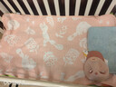 babycare婴儿童凉席夏季宝宝幼儿园席子透气吸汗抑菌凉感波塔樱粉56x100 实拍图