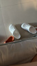 crocs卡骆驰洞洞鞋贝雅男鞋女鞋轻便耐磨一脚蹬拖鞋休闲鞋|10126 白-100 36 /37(220mm) 实拍图