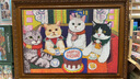 猫的天空之城拼图成年人成人拼图1000片喵喵生日会萌宠喵喵拼图高级生日礼物 实拍图
