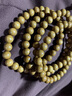 福八顺四川金丝楠木108颗阴沉乌木手串文玩念珠佛珠手链项链男女 金丝楠木8mm*108颗 实拍图