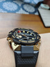 卡西欧（CASIO）钢铁海洋之心GSHOCK手表太阳光能智能蓝牙蛇年限定送男友情人节礼 GST-B400GB-1A9黄金时代 实拍图