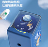 得力（deli）学生可自动进笔手摇卷笔刀削笔机/铅笔削笔器/削笔刀/转笔刀 学生文具生日考试毕业礼物粉 实拍图