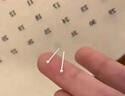 新款S925韩版迷你小豆豆耳钉学生简约百搭小众设计高级感耳饰女潮 2212银色豆豆（一对） 实拍图