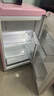 小吉复古冰箱121升单门小冰箱高颜值彩色奶油风租房小型家用冰箱迷你冷藏冷冻一体客厅冰箱奶酪白Pro 121Pro甜心粉 实拍图