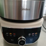美的（Midea）电蒸锅 电煮锅 电火锅 多用途锅家用蒸包子锅电锅三层14.5L大容量分体式底锅可拆洗MZ-ZGC2852C 实拍图