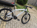 凤凰（Phoenix）凤凰自行车成人男新款山地车变速越野骑行车12岁到18岁青少年单车 铝架【全轴承/超省力】十刀轮肖白 26寸24速【身高158-188cm】 实拍图
