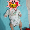 贝肽斯婴儿包屁衣春秋衣服长袖宝宝男女孩新生儿透气纯棉a类哈衣 实拍图