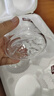 青苹果水晶玻璃洋酒杯观山杯 威士忌清酒啤酒调酒轻奢玻璃杯水杯230ml*6 实拍图