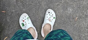 卡骆驰crocs洞洞鞋贝雅男鞋女鞋轻便耐磨一脚蹬拖鞋休闲鞋|10126 黑色-001 40 (250mm) 实拍图