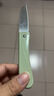 不锈钢水果刀折叠随身携带小刀迷你学生瓜果刀家用削皮刀多功能 随机颜色二把 实拍图