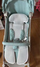 FANSLAN风扇婴儿推车凉席儿童夏季遛娃宝宝安全座椅通风坐垫通用冰凉垫 米白电动凉席 实拍图