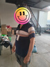 宝财羊爸爸装桑蚕丝短袖t恤男夏季条纹polo衫中老年人上衣服父亲节礼物 实拍图