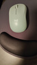 罗技（Logitech）M221 轻音鼠标 无线鼠标 办公鼠标 对称鼠标 带无线微型接收器 薄荷绿 实拍图