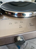 美的（Midea）凹面电磁炉电陶炉家用3500W大功率火锅炉商用电池炉炒菜锅烧水十档火力60MM深凹面国家补贴35RC06 实拍图