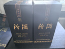 汾酒 蓝汾 清香型白酒 53度475ml*2瓶 (53度仿蓝瓷)礼盒装  实拍图