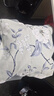 新品老粗布套不含芯正方形沙发床头靠背靠枕P 栀子花开 55X55cm【抱枕套一个】 实拍图