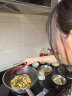 康巴赫炒锅不粘锅抗菌不锈钢炒菜锅红点六代双蜂窝锅电磁炉燃气灶通用 实拍图