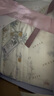 嫚熙（EMXEE）春秋季弹力丝麻棉月子服孕妇哺乳睡衣产妇产后家居服 绮幻花信-两件套 XL 实拍图