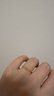 周六福彩宝碧玺黄金足金戒指生日礼物送女友J0212468 约1.81g 11号 实拍图