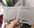 公牛（BULL）开关插座 嵌入式插座可调节空调冰箱隐藏插座GTBZ223灰色五孔10A 实拍图