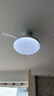 OPPLE风扇灯吊扇灯六档调风LED照明低噪音北欧餐厅卧室吊灯灯具冰风白 实拍图