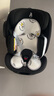 袋鼠爸爸星途3儿童安全座椅0-12岁360度旋转新生婴儿宝宝车载座椅热门商品 星途3【暗夜黑】前10名有好礼 实拍图