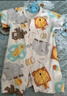 wua·wua婴儿衣服夏季薄款连体衣纯棉新生儿外出爬服宝宝短袖睡衣空调房 满印马戏团（对开按扣） 80cm （适合9-12个月 16-20斤） 实拍图
