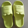 IQGD凉拖鞋男拖鞋休闲外穿洗澡新款防滑居家可爱夏季沙滩 绿色 36-37 实拍图