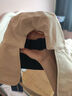VVC遮阳帽女防紫外线渔夫帽黑胶防晒帽户外透气太阳帽子 卡其色 实拍图