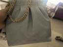 CHARLES&KEITH迷你菱格流浪包单肩斜挎双肩包包女包生日520礼物CK2-60782390 Sea Salt Blue海盐蓝 S 实拍图