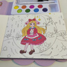 奕思瑞儿童涂色绘画本套装水彩画画本玩具女孩3-6岁水笔幼儿园水画本 实拍图