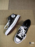 匡威（Converse）官方 莫尔登All Star帆布运动休闲板鞋黑色A00811C A00811C 42.5 实拍图